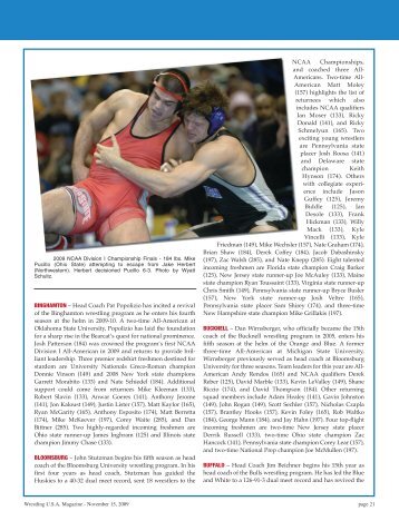 BINGHAMTON - Wrestling USA Magazine