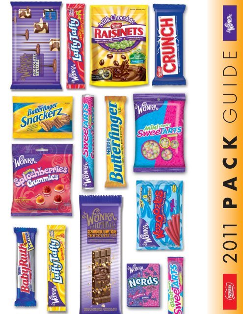 Wonka Shockers Candy Packs: 24-Piece Box