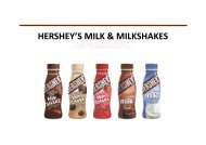 HERSHEY'S MILK & MILKSHAKES - Nationwide Candy LLC