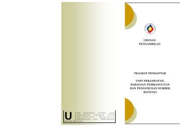 publisher pengambilan - Pejabat Pendaftar - Universiti Malaysia ...