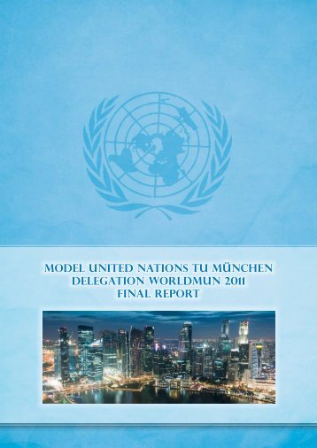 Final Report - Model United Nations TU München