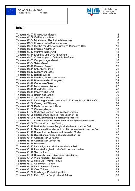 Anhang 2 Beschreibung der hydrogeologischen Teilräume im ...