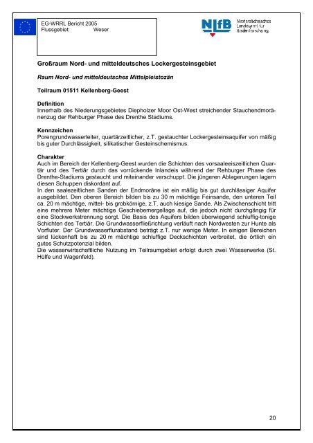 Anhang 2 Beschreibung der hydrogeologischen Teilräume im ...