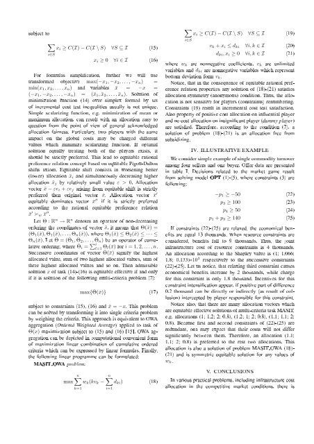 Subsidize-free cost allocation method for infrastructure ... - Ozyrys