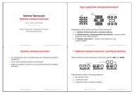 Systemy Operacyjne Systemy wieloprocesorowe Systemy ...