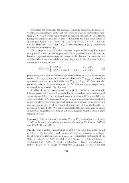 SSD CONSISTENT CRITERIA AND COHERENT RISK MEASURES