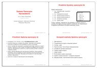 Systemy Operacyjne Wprowadzenie Przedmiot Systemy operacyjne ...