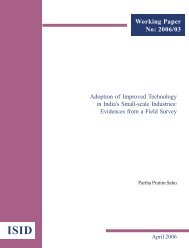 Adoption of Improved Technology in India's Small-scale ... - BACK
