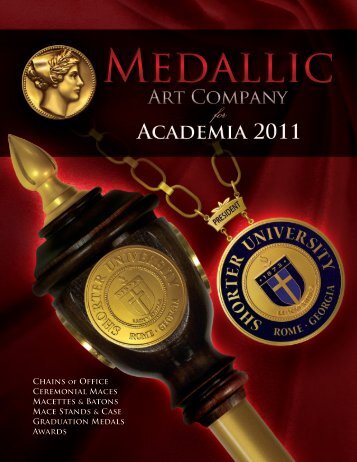 (10.2 MB) PDF version of this catalogue - Medallic Art Company