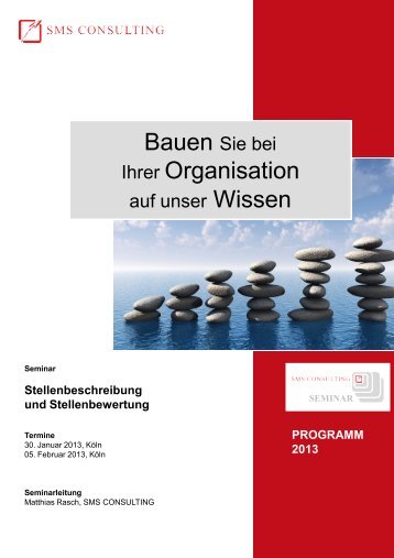 Programm - SMS CONSULTING