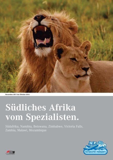 Südliches Afrika vom Spezialisten.