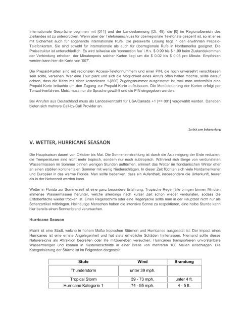 Informationen für Referendare und Praktikanten - Baur & Klein, P.A.