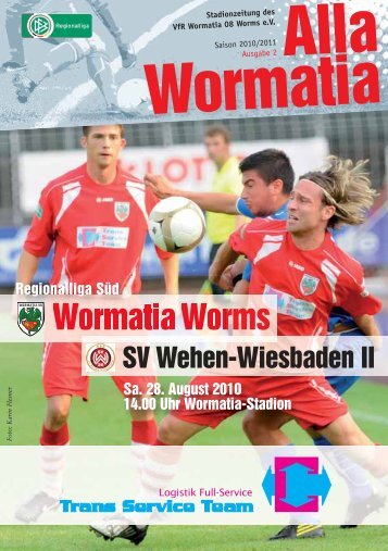 28.08.2010 SV Wehen-Wiesbaden II - Wormatia Worms