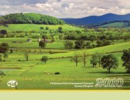 Download The Piedmont Environmental Council 2010 Annual Report