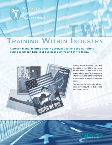View Training Within Industry Brochure