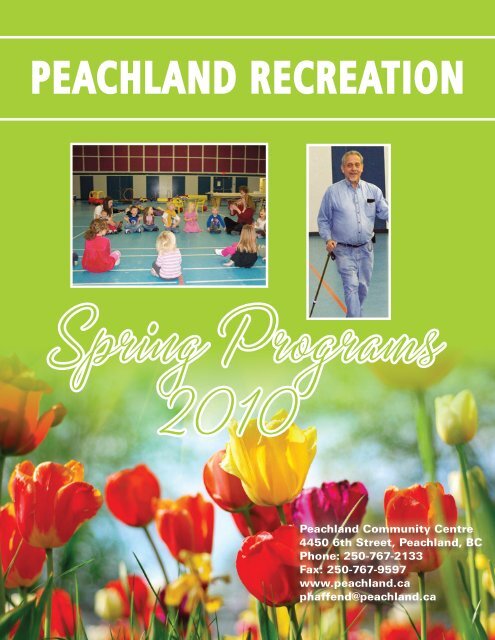 PEACHLAND RECREATION - District of Peachland