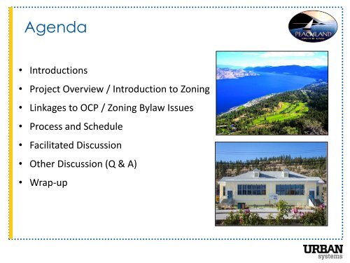 District of Peachland Zoning Bylaw Update