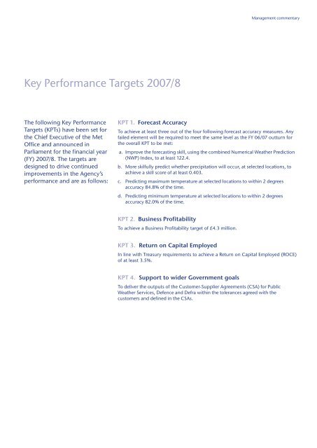 Annual Report and Accounts 2006/7 - CEDA Repository