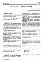 Desarrollo del Lenguaje - Sociedad de PediatrÃ­a de AtenciÃ³n ...