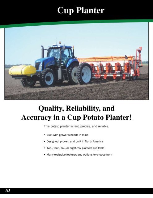 Potato Equipment Product Guide - Amity Technology