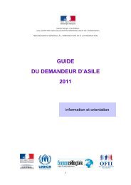 GUIDE DU DEMANDEUR D'ASILE 2011 - Samdarra