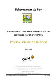 Etude de dangers