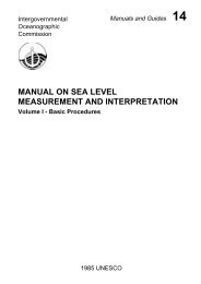 Manual on Sea Level Measurement and Interpretation - Permanent ...