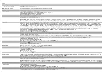 Bulletin Index Nov 2013 - Surrey Archaeological Society