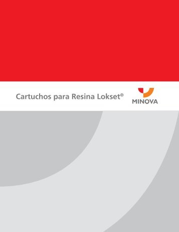 Cartuchos para Resina LoksetÂ® - Minova