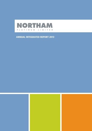 open - Northam platinum limited Annual report 2012