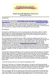 Israel Aircraft Industries (IAI) Lavi - aero.com