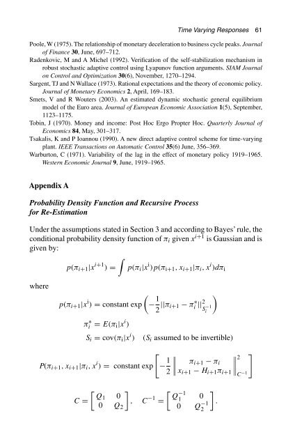 Economic Models - Convex Optimization