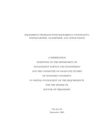 equilibrium problems with equilibrium constraints - Convex ...