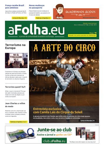 aFolha.eu - Ano 2 - Número 06 - Março 2015