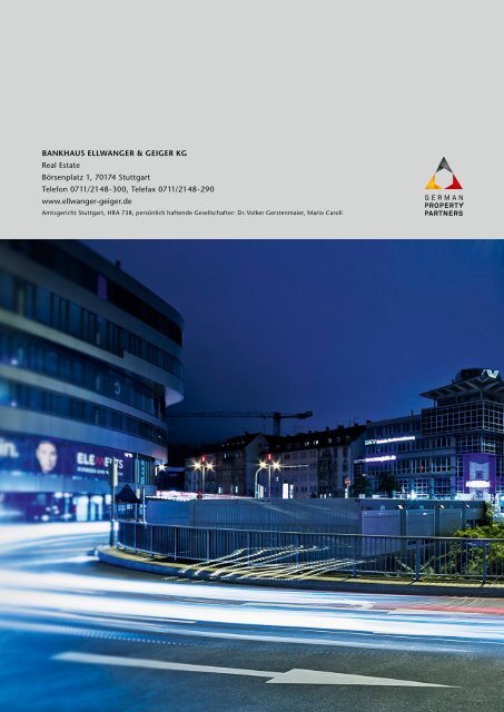 Investmentmarktbericht Stuttgart 2014/2015