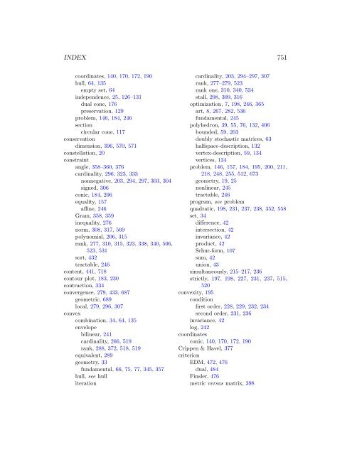 v2009.01.01 - Convex Optimization