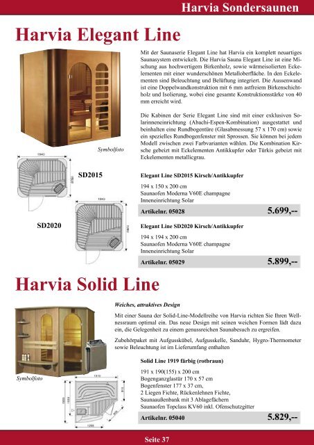 Harvia Variant Line