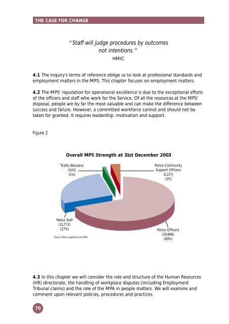 Final Report of the Morris Inquiry: The Case for Change