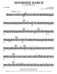 MOORSIDE MARCH (print parts) - 3rd Trombone .mus