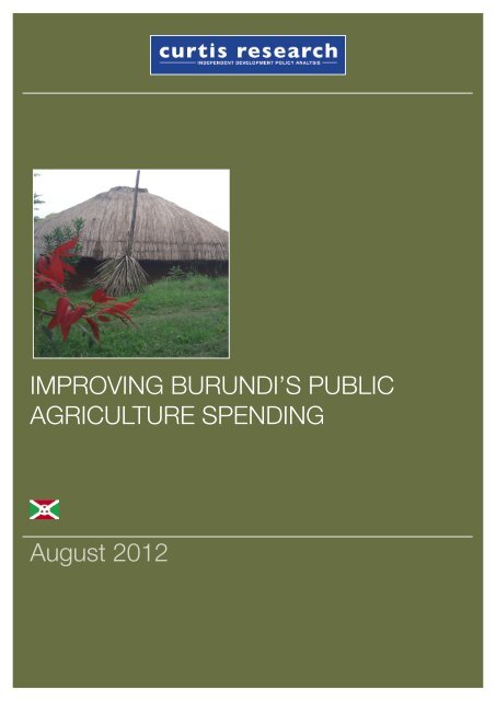 IMPROVING AFRICAN AGRICULTURE SPENDING ... - Africa Adapt