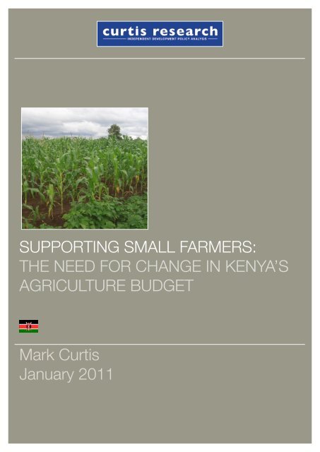 IMPROVING AFRICAN AGRICULTURE SPENDING ... - Africa Adapt