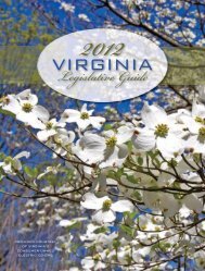 VIRGINIA Legislative Guide - Cooperative Living Magazine