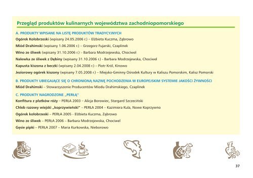 ZACHODNIOPOMORSKIE SPECJAÅY KULINARNE