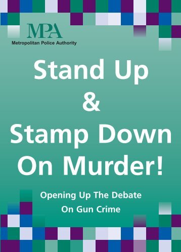 Stand Up & Stamp Down On Murder! Leaflet [PDF]