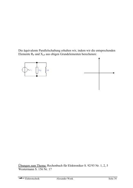 Gesamtdokument Elektrotechnik 3. Lehrjahr