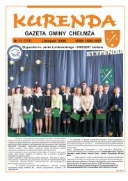 Kurenda Listopad 2006 (wielkoÅÄ pliku 1,4 MBajta) - Gmina CheÅmÅ¼a