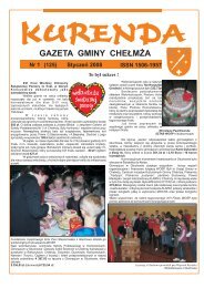 Kurenda StyczeÅ 2008 (wielkoÅÄ pliku 5,0 MBajta) - Gmina CheÅmÅ¼a