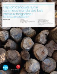 Rapport d'enquÃªte sur le commerce mondial des bois prÃ©cieux ...