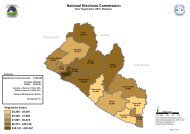 Final Voter's Registration Statistics - National Elections Commission