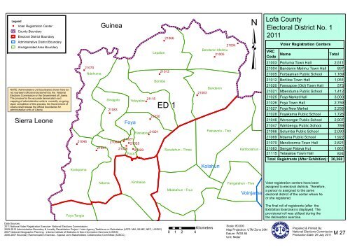 View map - National Elections Commission